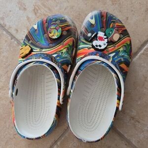 CROCS Multicolor Kids Slippers
